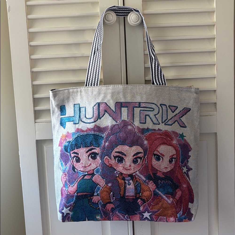☀️K-pop Zipper Tote Bag